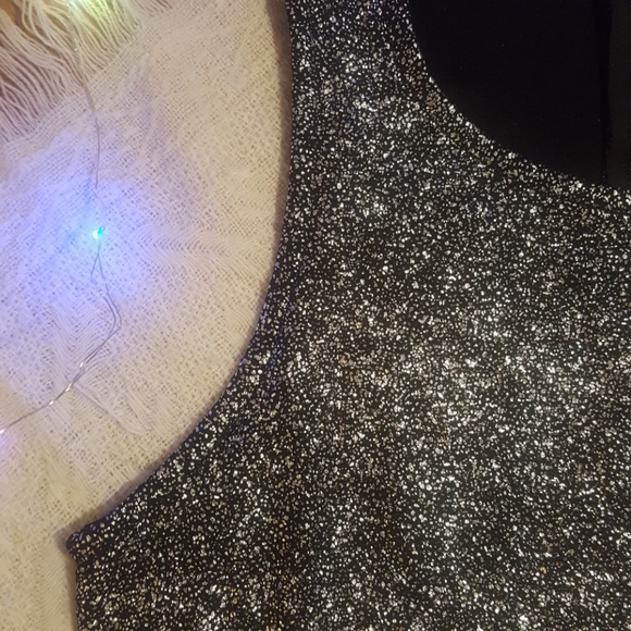 Eclair black and silver party dress - Picture 6 of 8